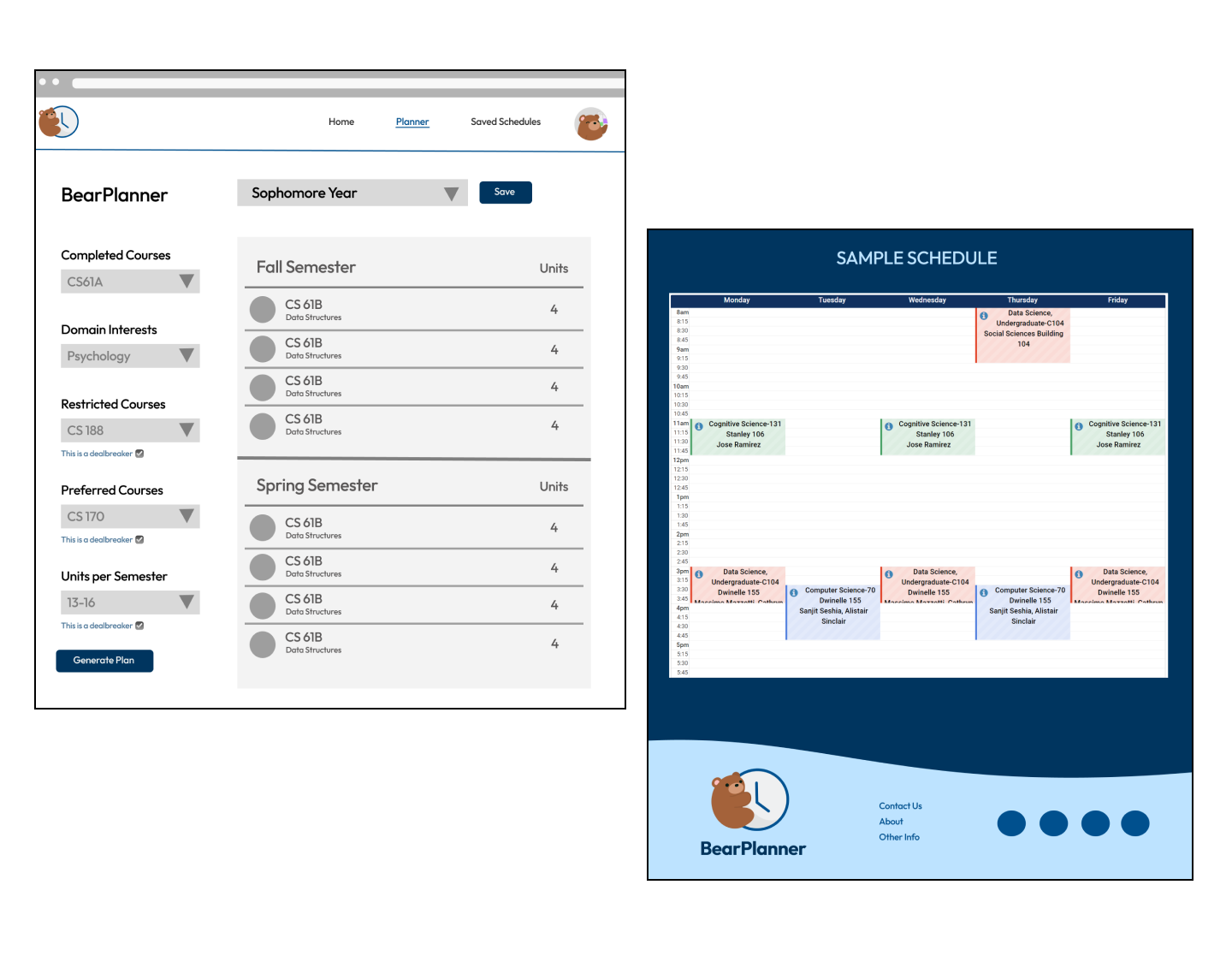 BearPlanner Screenshot 2