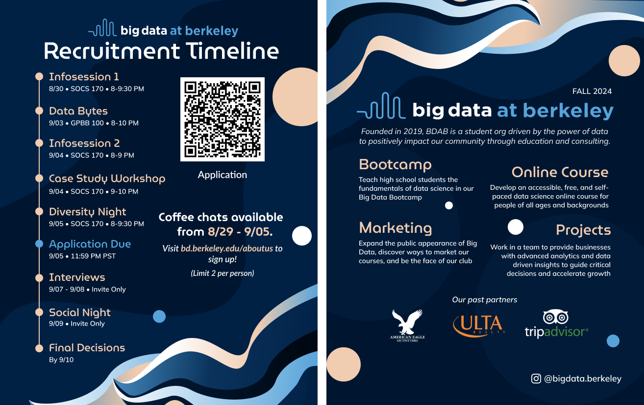 BDAB FA24 recruitment flyer