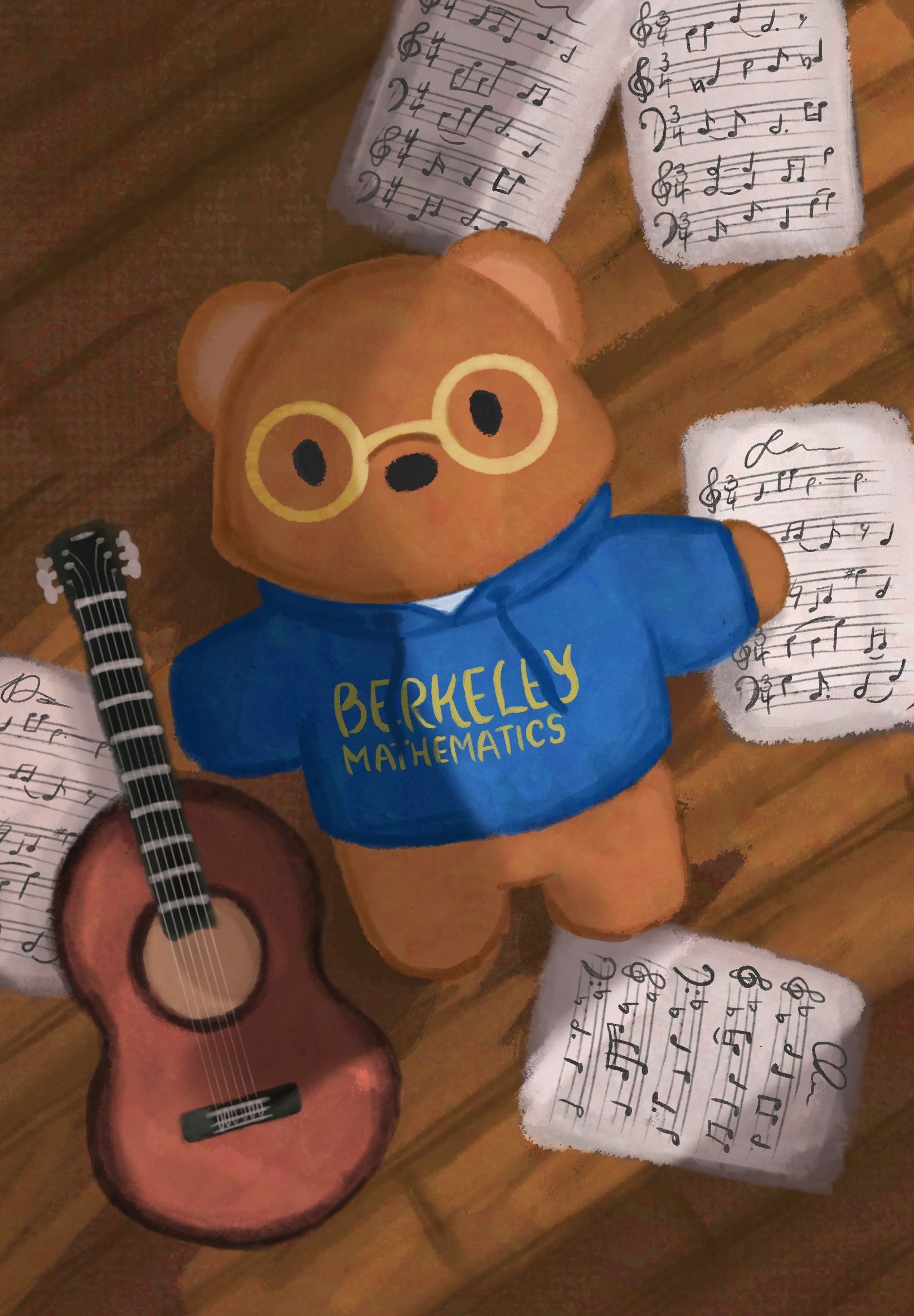 Inspiration (bear with guitar)
