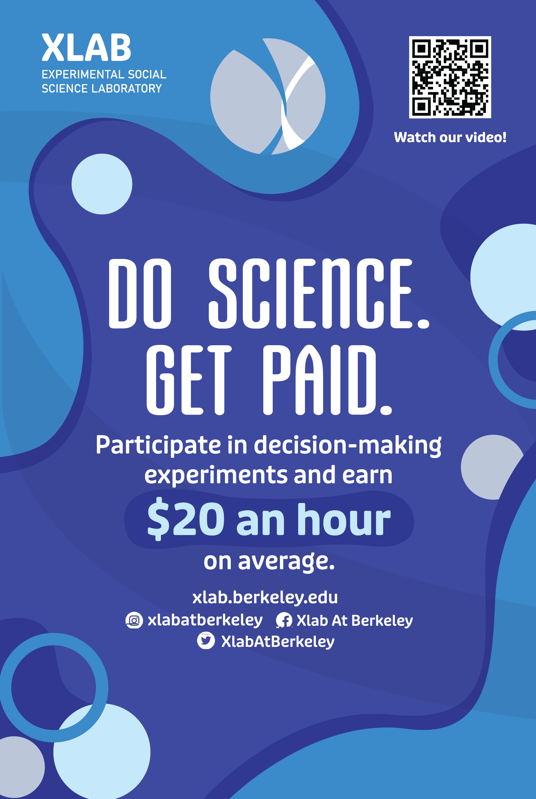 Xlab recruitment poster